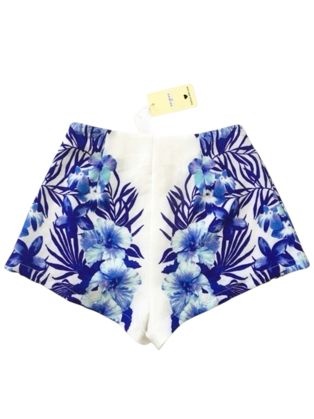 new LF into ❦ Chic Hibiscus Print Shorts ❦ Bright Amethyst Colorful Floral ❦ 6 - Picture 14 of 16